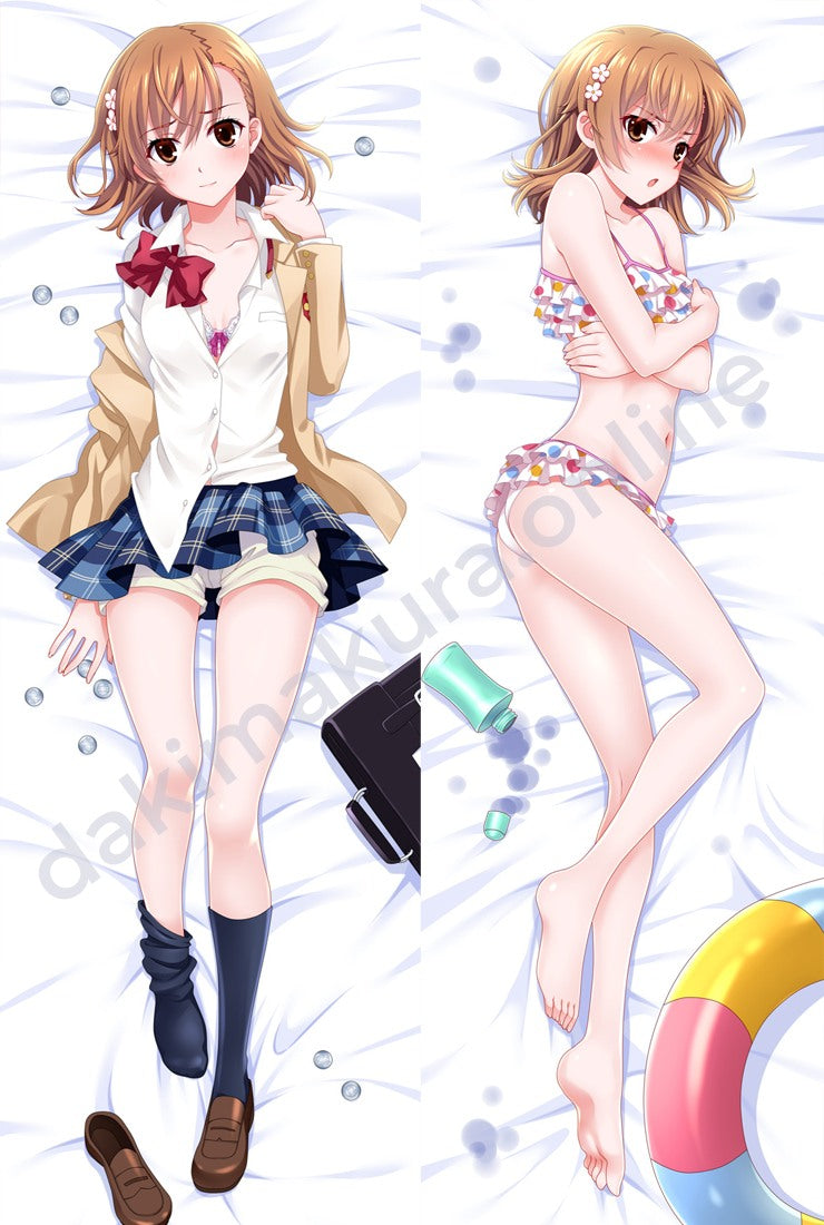 A Certain Scientific Railgun Mikoto Misaka Body Pillow