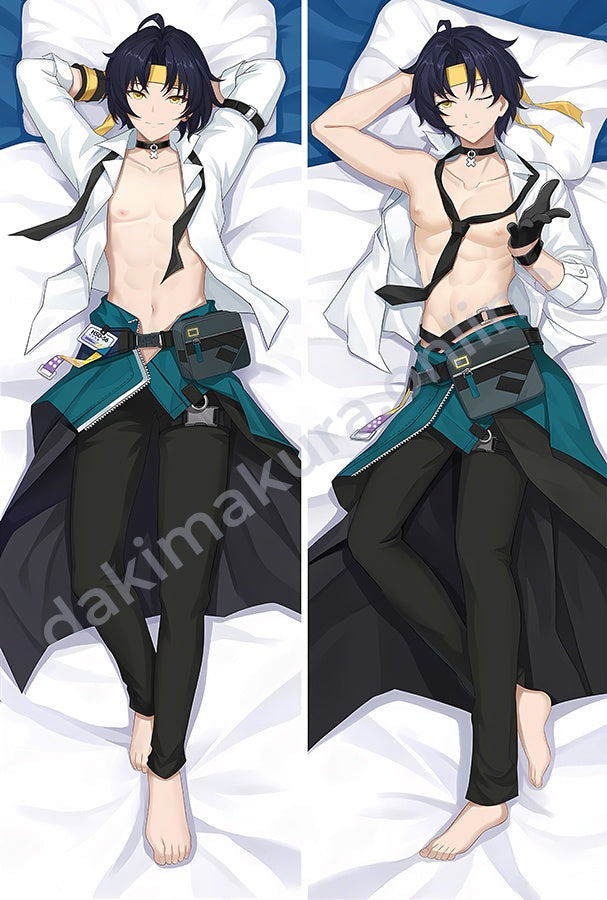 Zenless Zone Zero Asaba Harumasa Body Pillow