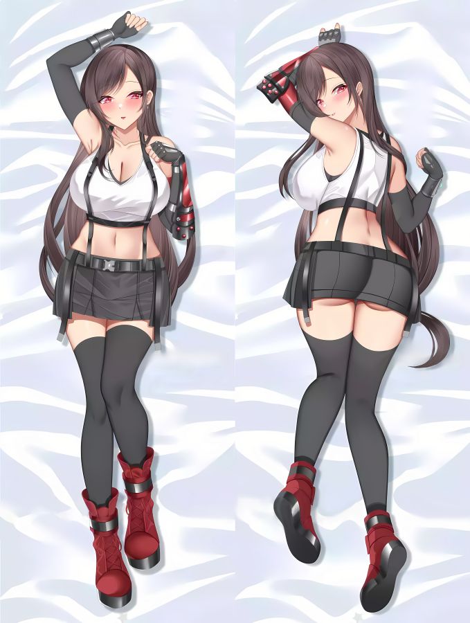 Final Fantasy Tifa Lockhart Custom Print Dakimakura