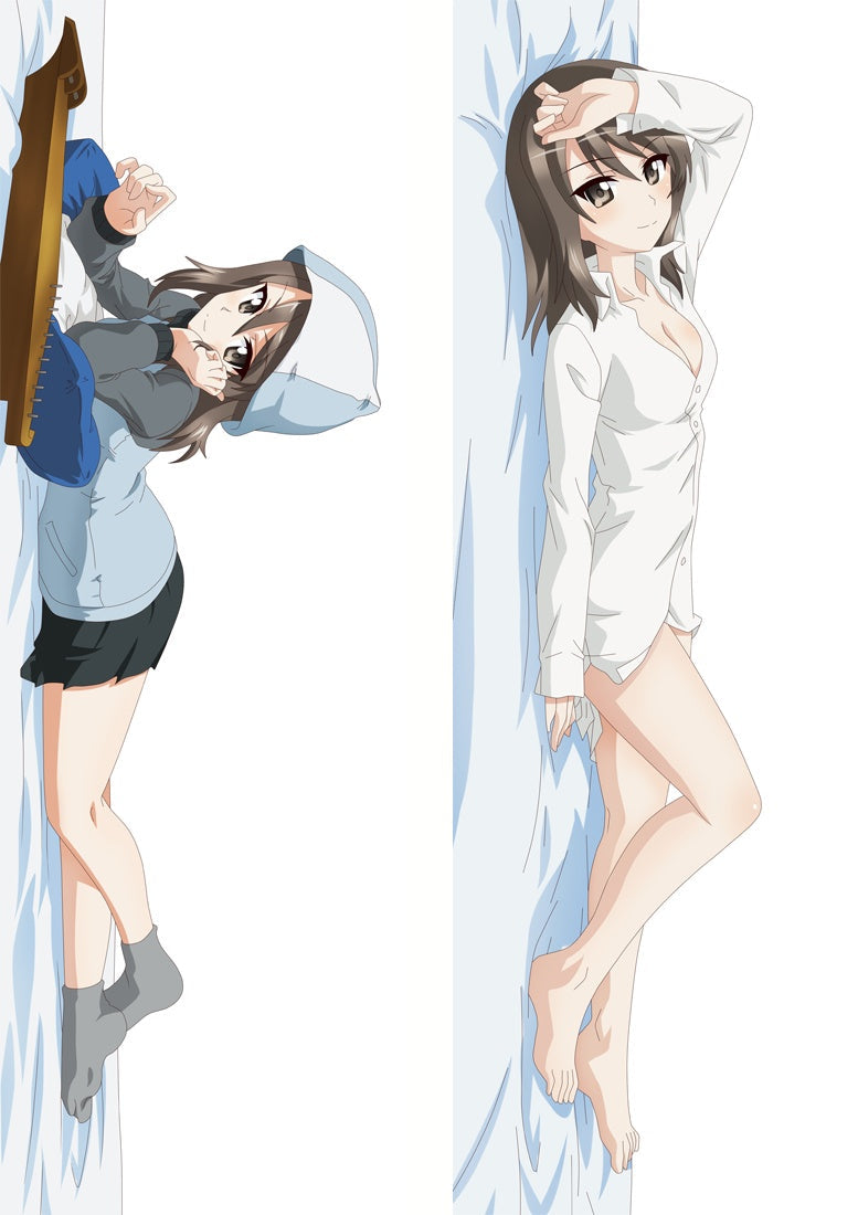 Girls und Panzer Chiyo Shimada Body Pillow