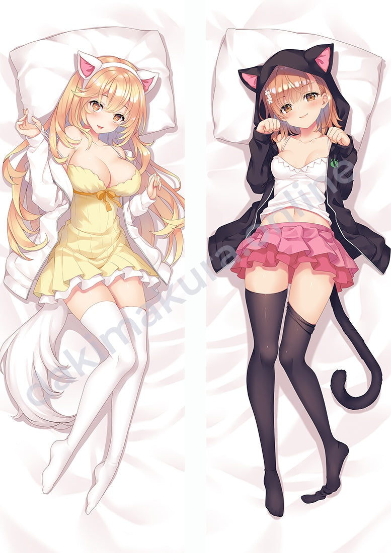 A Certain Scientific Railgun Shokuhou Misaki & Mikoto Misaka Body Pillow