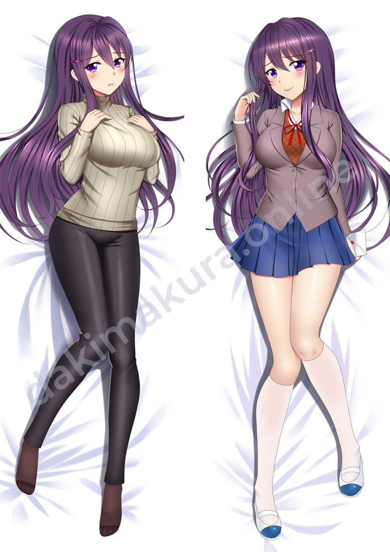 DDLC Body Pillow - Yuri, Monika, Dakimakura – dakimakura.online