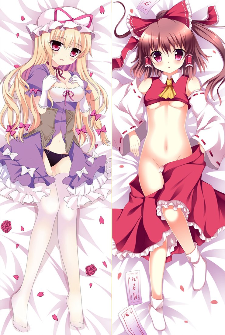 Reimu Hakurei Anime Hugging Body Pillow