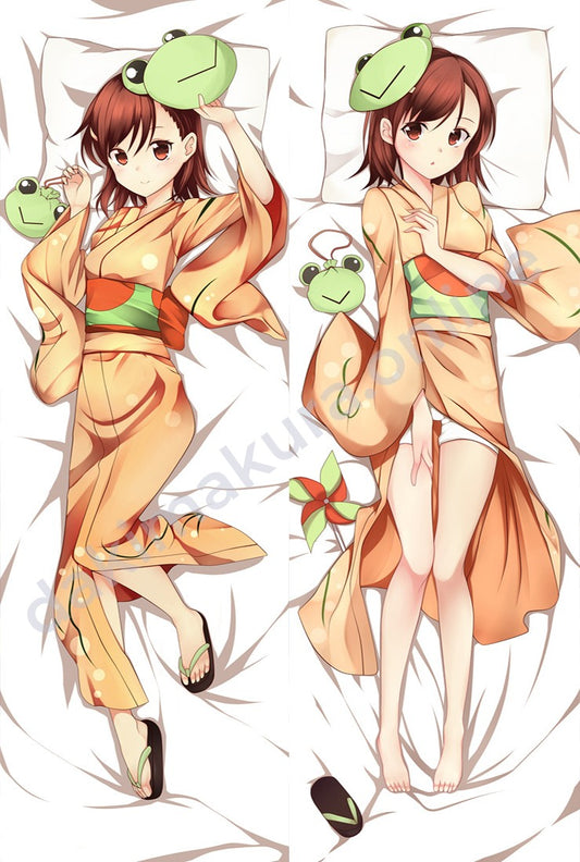 A Certain Scientific Railgun Mikoto Misaka Girl Hug Pillow