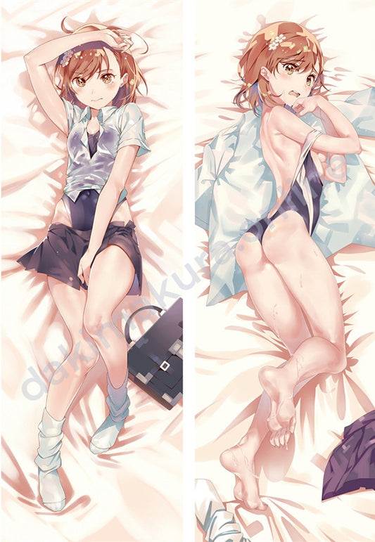 A Certain Scientific Railgun Mikoto Misaka Anime Hugging Pillow
