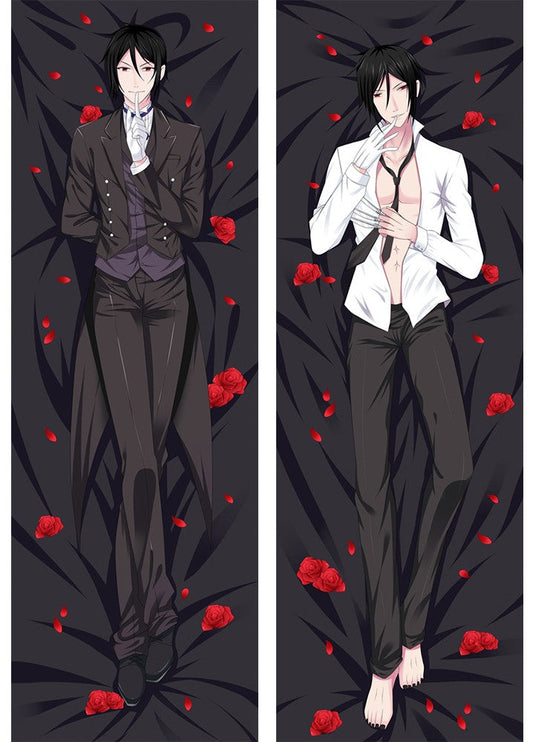 Black Butler Sebastian Michaelis Waifu Pillow