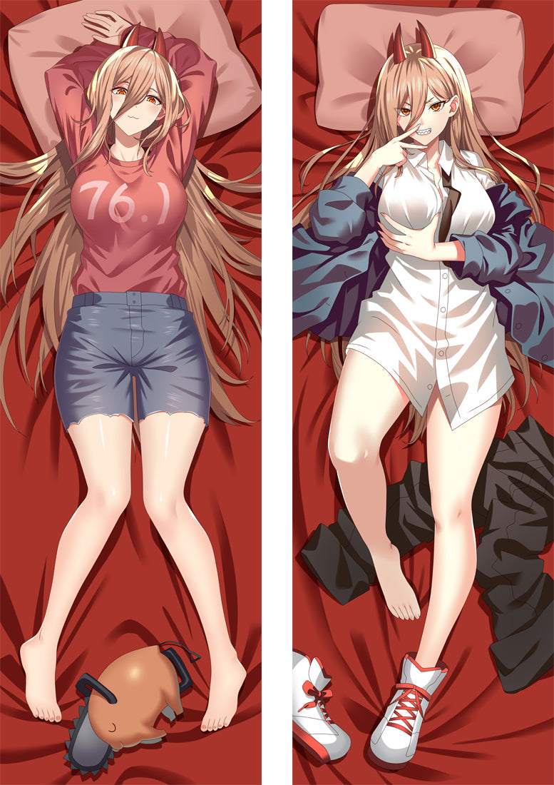 Chainsaw Man Power Body Pillow - High Definition Power Anime Character Dakimakura