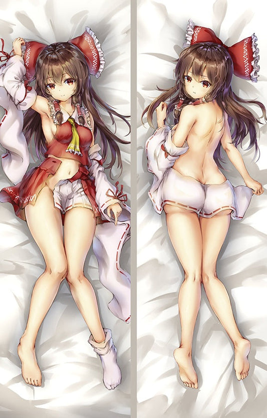 Reimu Hakurei Anime Grilfriend Body Pillow