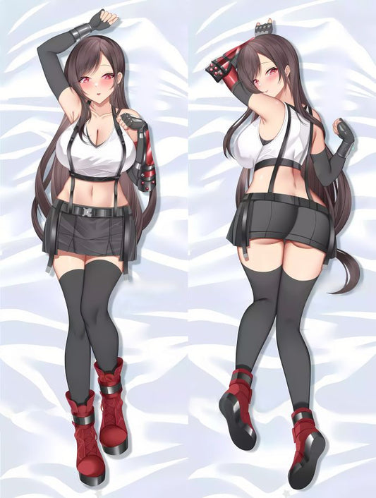 Final Fantasy Tifa Lockhart Custom Print Dakimakura