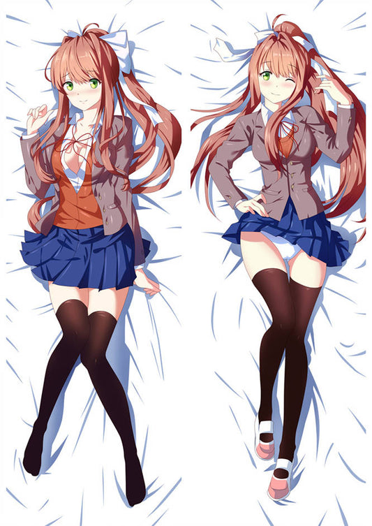 Doki Doki Literature Club Monika Dakimakura - Just Monika Body Pillow
