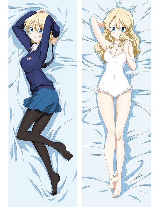 Girls und Panzer Darjeeling Dakimakura Pillow