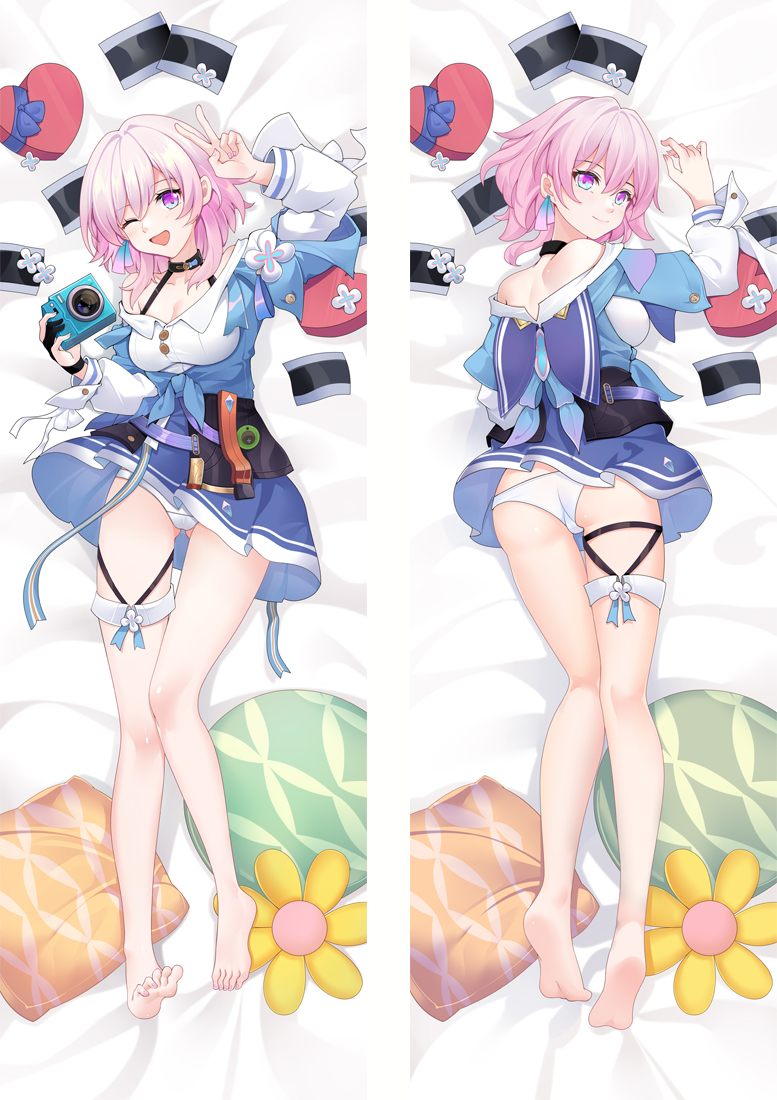 Honkai: Star Rail March 7th Anime Girlfriend Pillow