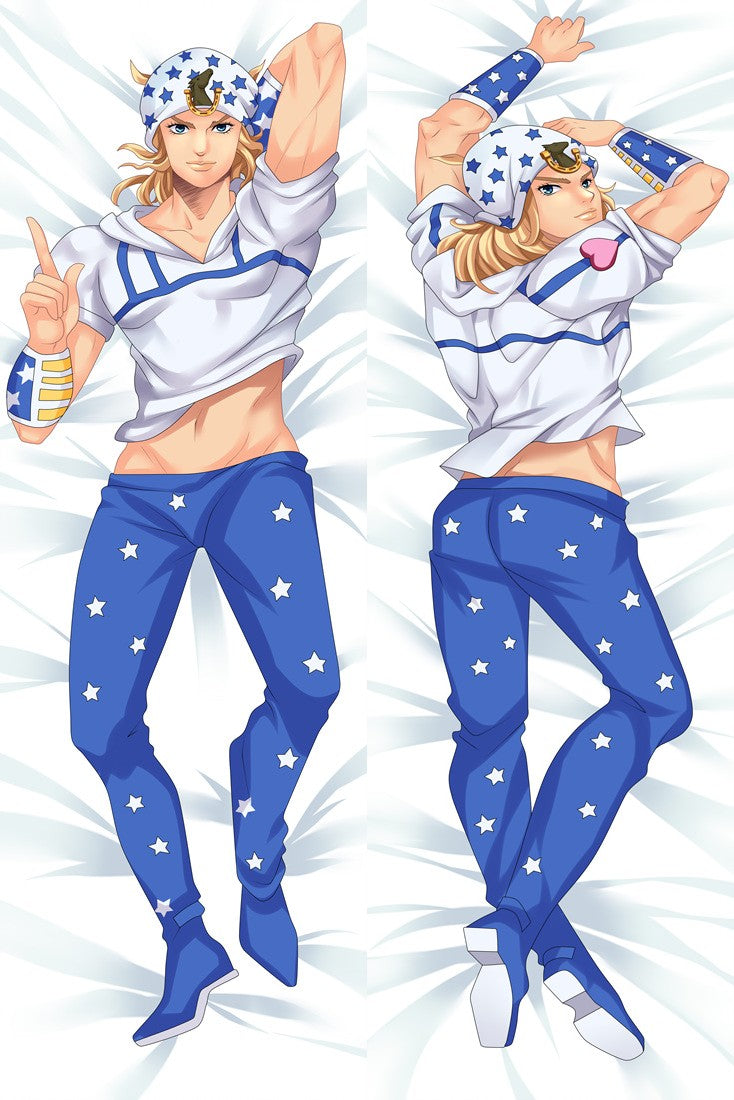 Jojo's Bizarre Adventure Johnny Joestar Body Pillow Dakimakura