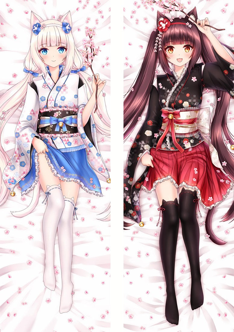 Nekopara Vanilla & Chocola Dakimakura Pillow