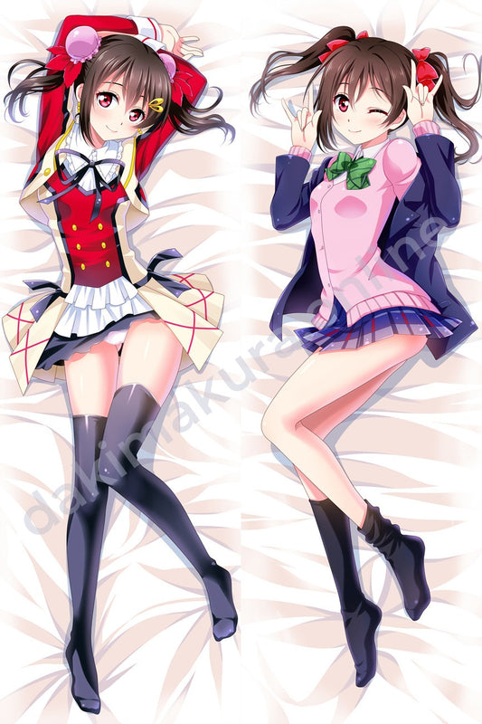 Love Live! Nico Yazawa double-sided body pillow, magical girl and school uniform design dakimakura