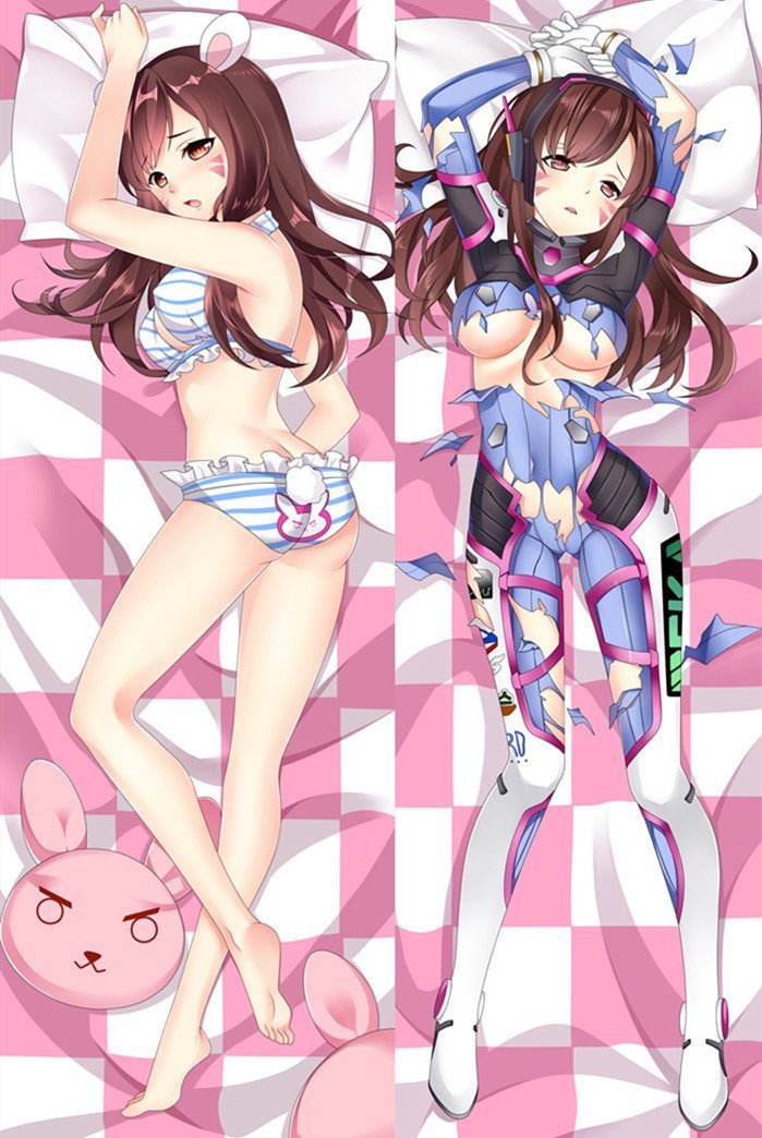 D Va Overwatch Body Pillow Covers Anime Covers