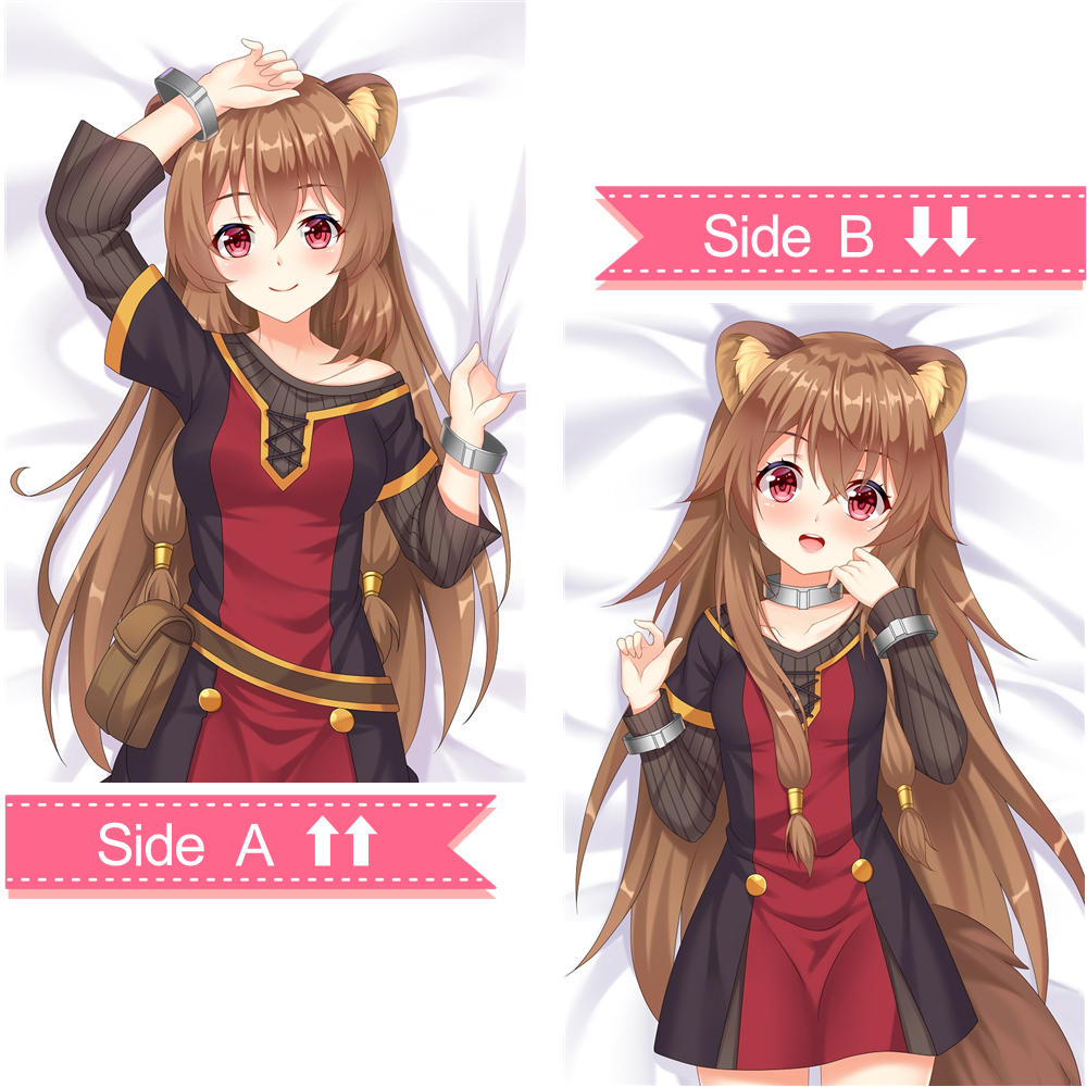 The Rising Of The Shield Hero Raphtalia Anime Pillow