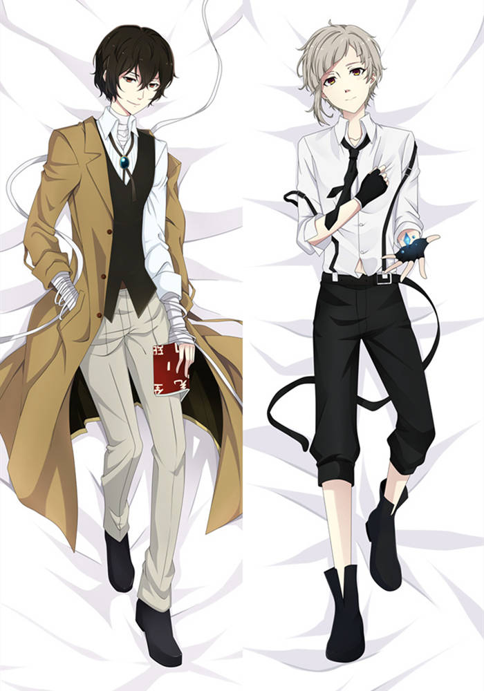 Bungo Stray Dogs Osamu Dazai & Atsushi Nakajima Dakimakura